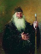 Ilya Repin Protodeacon painting